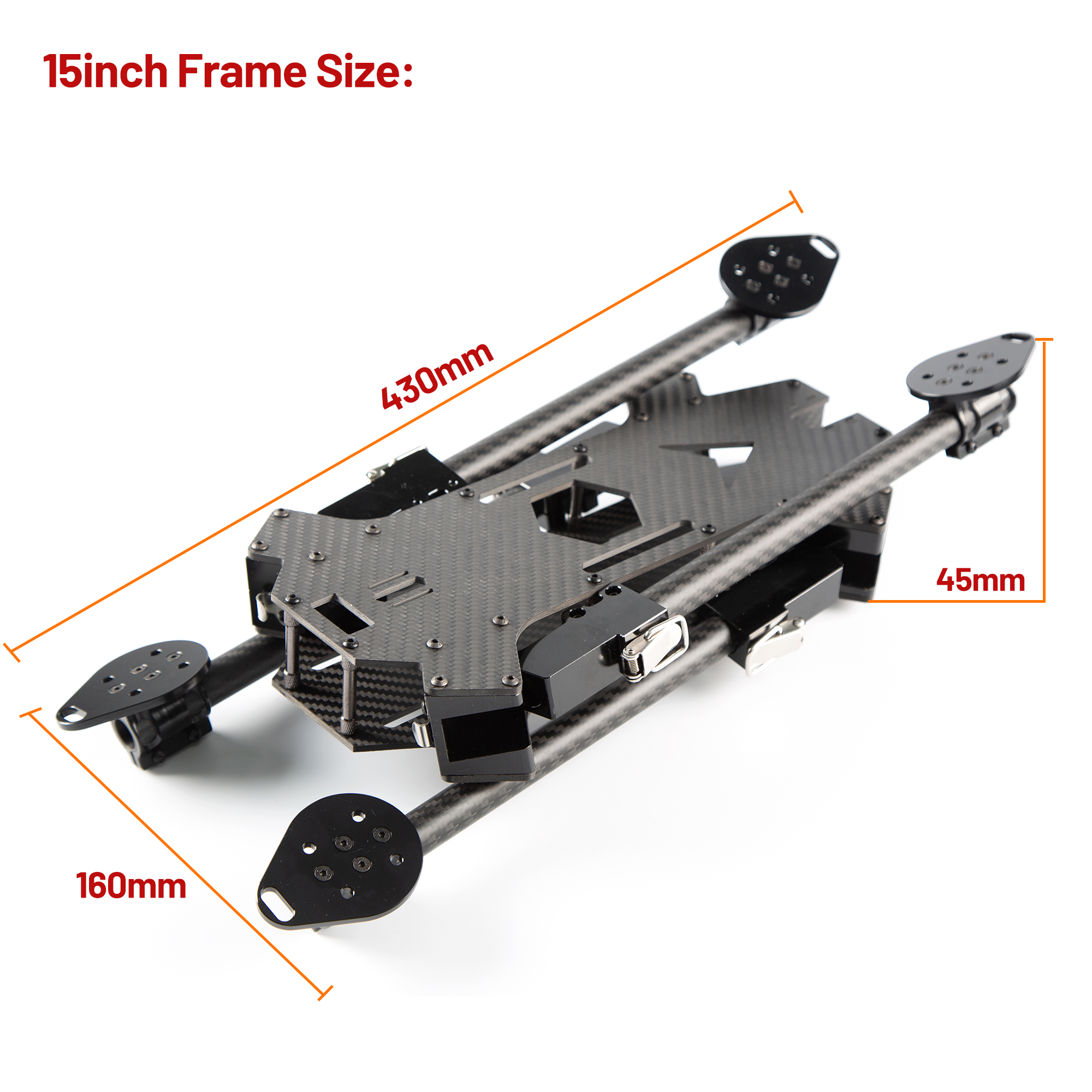 15inch /17inch FPV Carbon Fibe - Drone Racing Frame review and price