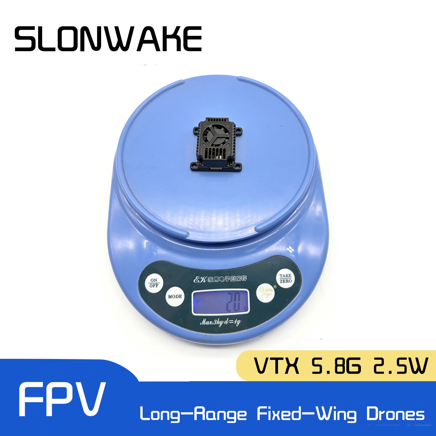 SLONWAKE 5.8G 48CH FPV Transmi - Drone Racing Transmitter review and price