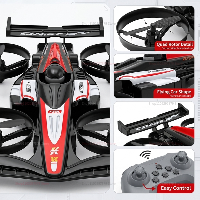 Mini RC Flying Car Transformab - Drone Racing Gate review and price