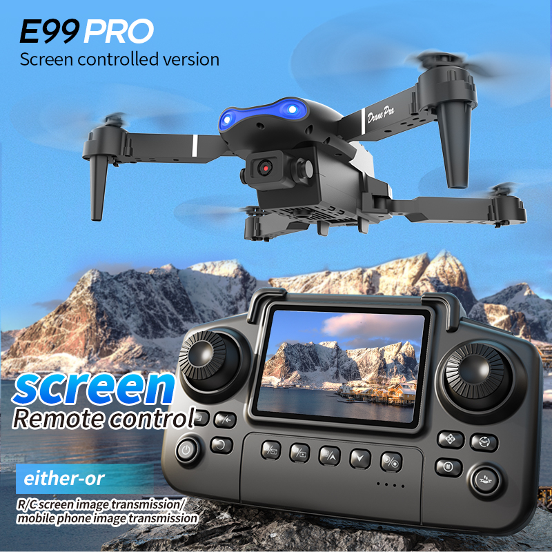 E99 PRO Drone Screen Control A - Drone Racing Camera review and price